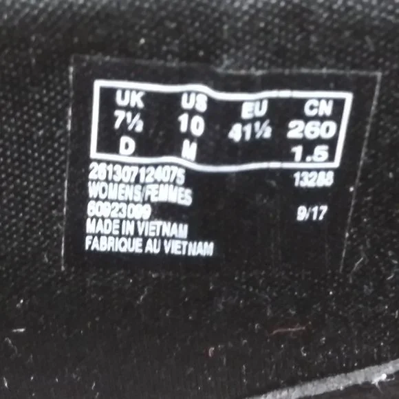 CLARK'S CLOUDSTEPPERS by Wedge Ankle Boots Black size 10 M Women - Picture 9 of 9